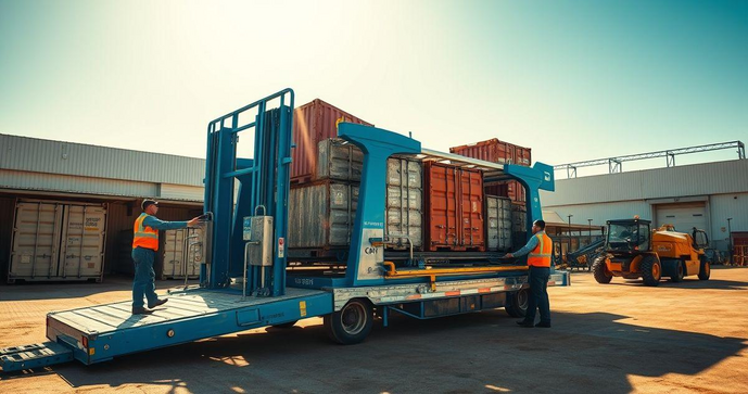 Doca M&oacute;vel de Carga: Vantagens e Usos