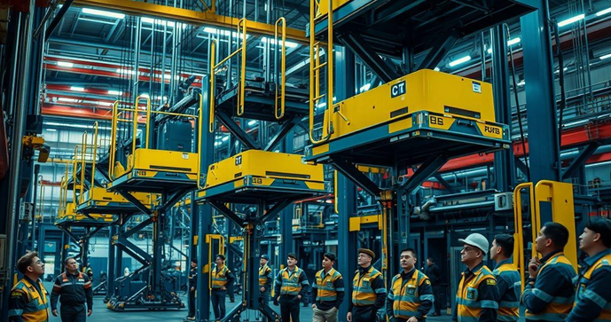 Plataforma de eleva&ccedil;&atilde;o hidr&aacute;ulica: como escolher a ideal para suas necessidades