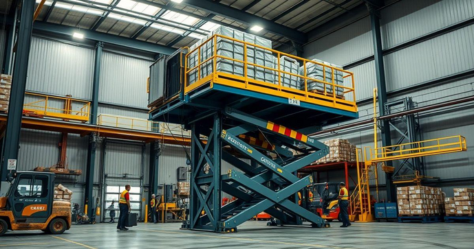 Plataforma Elevat&oacute;ria Carga e Descarga: Guia Completo