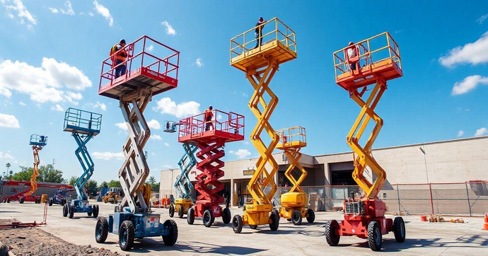 Plataformas Elevatórias à Venda: Encontre a Ideal