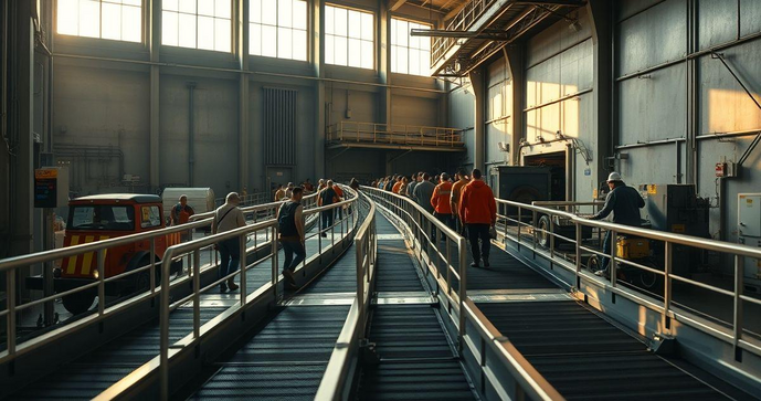 Rampa para Doca: Seguran&ccedil;a e Acessibilidade