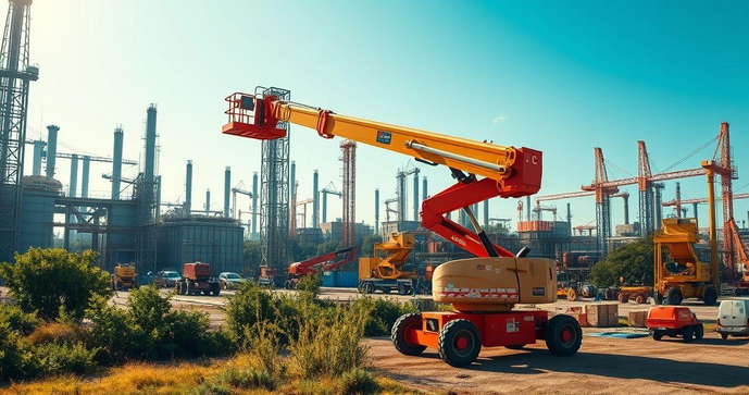 Plataforma Elevat&oacute;ria Articulada: Versatilidade e Seguran&ccedil;a