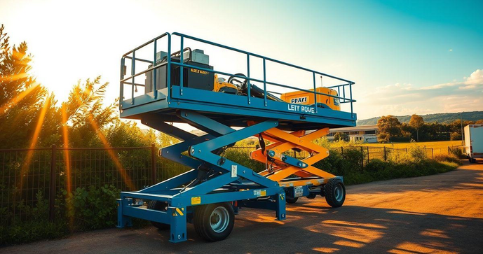 Plataforma hidr&aacute;ulica elevat&oacute;ria m&oacute;vel: a solu&ccedil;&atilde;o ideal para acesso em diferentes alturas