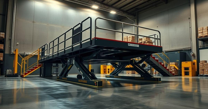 Plataforma Niveladora de Doca Manual: Vantagens e Como Escolher a Ideal