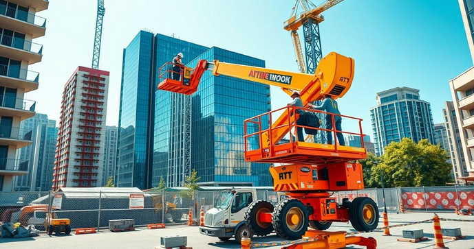 Como escolher a plataforma a&eacute;rea articulada ideal para seu projeto