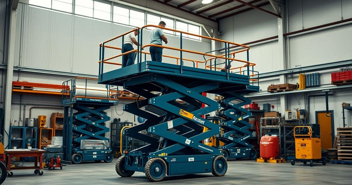 Melhore seu Cortes com Plataforma Tesoura Elétrica