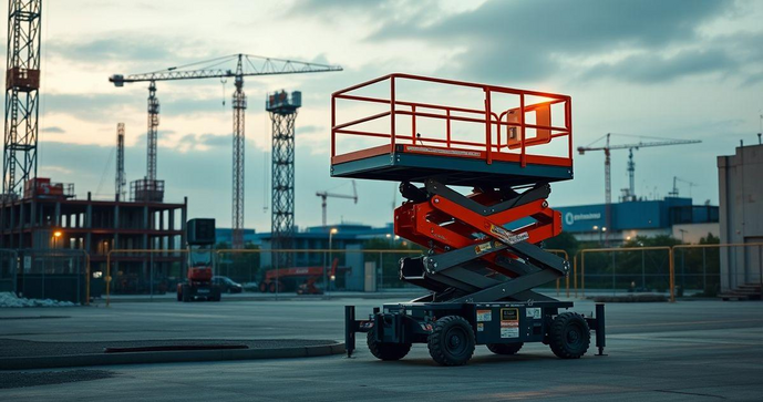 Plataforma hidr&aacute;ulica elevat&oacute;ria m&oacute;vel &eacute; a solu&ccedil;&atilde;o ideal para otimizar seu trabalho em altura