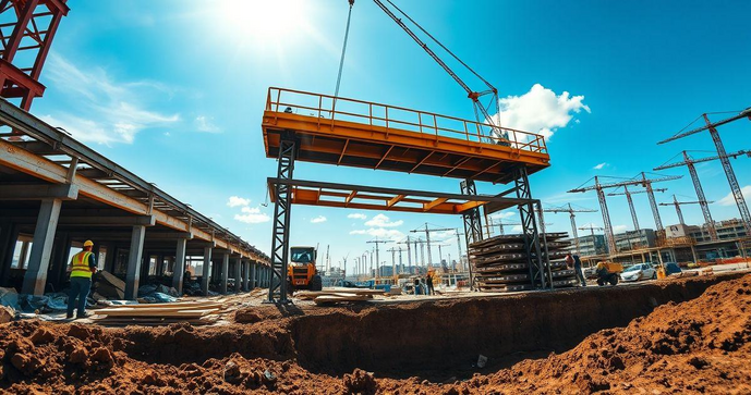 Plataforma Niveladora: A Solu&ccedil;&atilde;o Ideal para Aumentar a Efici&ecirc;ncia em Obras