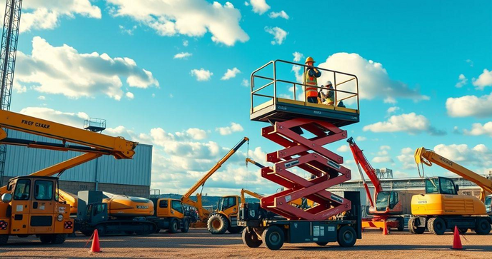 Plataformas Pantogr&aacute;ficas: A Solu&ccedil;&atilde;o Ideal para Acessos em Altura