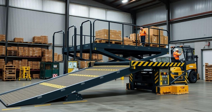 Rampa niveladora de doca: como escolher a melhor para sua opera&ccedil;&atilde;o