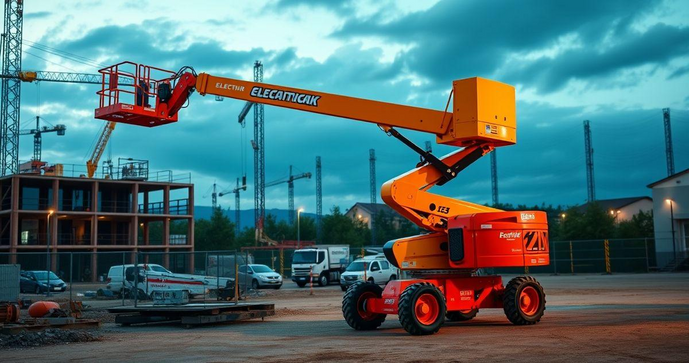 Como escolher a Plataforma Elevat&oacute;ria Articulada El&eacute;trica ideal para seu projeto