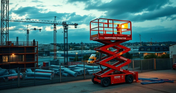 Descubra as Vantagens das Plataformas Pantogr&aacute;ficas na Constru&ccedil;&atilde;o Civil