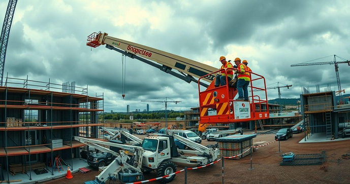 Plataforma elevat&oacute;ria articulada: A solu&ccedil;&atilde;o ideal para trabalhos em altura