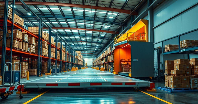 Plataforma para Docas para Aumentar a Efici&ecirc;ncia Log&iacute;stica