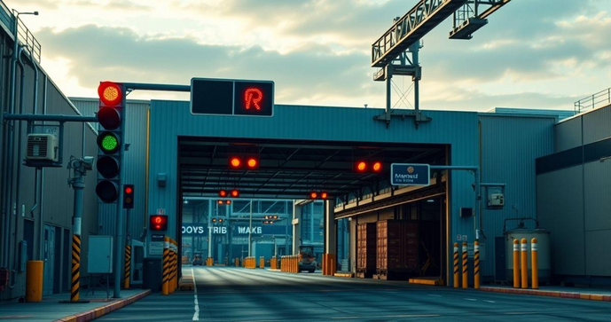 Onde comprar sem&aacute;foro com sensores para doca e suas vantagens