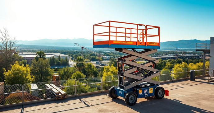Plataforma aérea elevatória é a solução ideal para trabalhos em altura com segurança e eficiência
