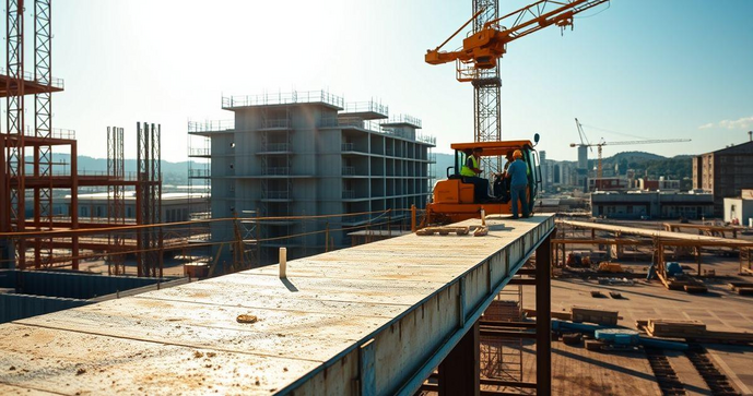 Plataforma niveladora: como escolher a ideal para sua obra e aumentar a efici&ecirc;ncia